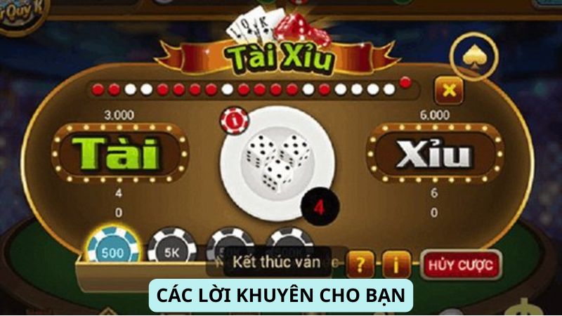 Các lời khuyên dành cho bạn